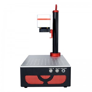 20W 30W Mini Portable Desktop Fast Delivery Fiber Laser Marking Engraving Machine for Metal Ring Jewelry