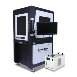 3W 5W 8W 10W Full- Cover Enclosed UV Laser Engraving Marking Machine for Metals and Non-Metals