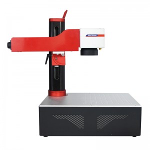 20W 30W Mini Portable Desktop Fast Delivery Fiber Laser Marking Engraving Machine for Metal Ring Jewelry