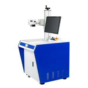 5W 10W Industrial UV Desktop Glass Laser Marking Machine