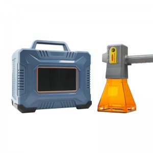 Mini Portable Handheld Fiber Laser Marking  Machine 20W 30W 50W 60W