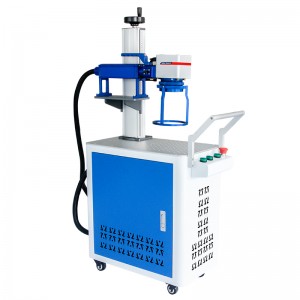 Trolley Fiber Laser Marking Machine 20w Jpt Fiber Laser Color Marking Machine for Metal Stainless Steel