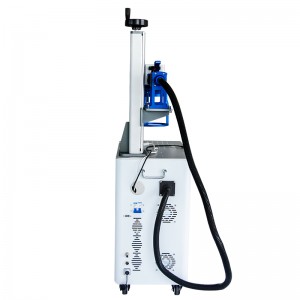 Trolley Fiber Laser Marking Machine 20w Jpt Fiber Laser Color Marking Machine for Metal Stainless Steel