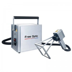 판매 공장 직접 가격 레이저 마커 조각을위한 휴대용 미니 핸드 헬드 20W 30W 50W 파이버 레이저 마킹 머신