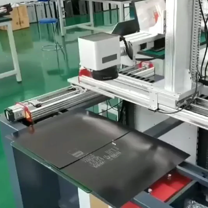 Briefly Describe the Application of Large-format Splicing Laser Marking