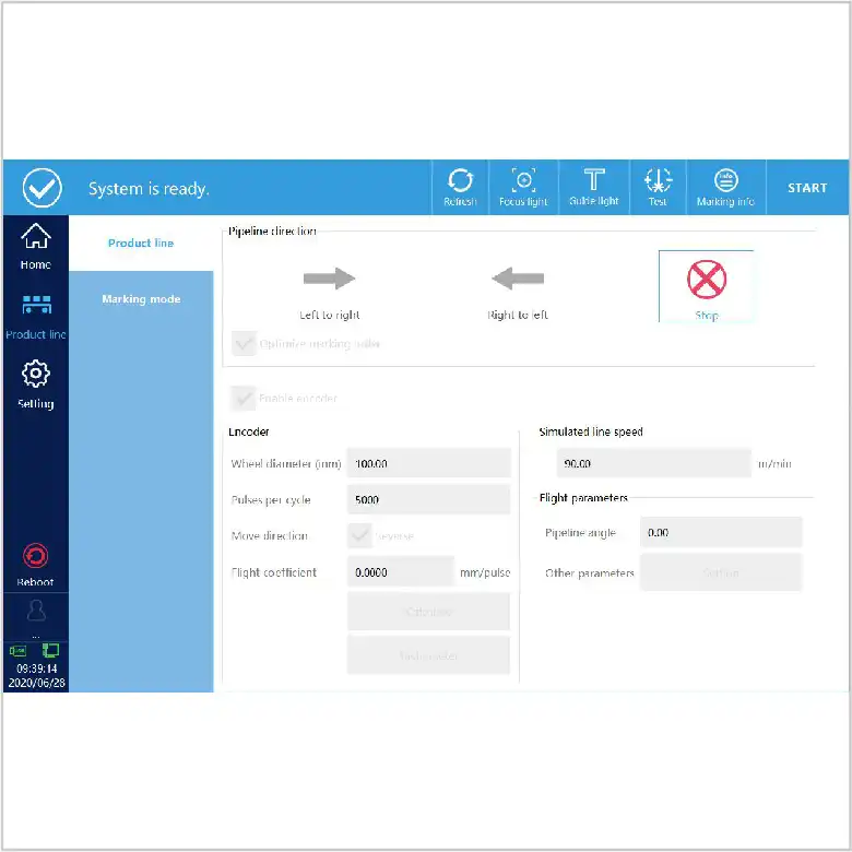 Flying Fiber Laser Marking Machine