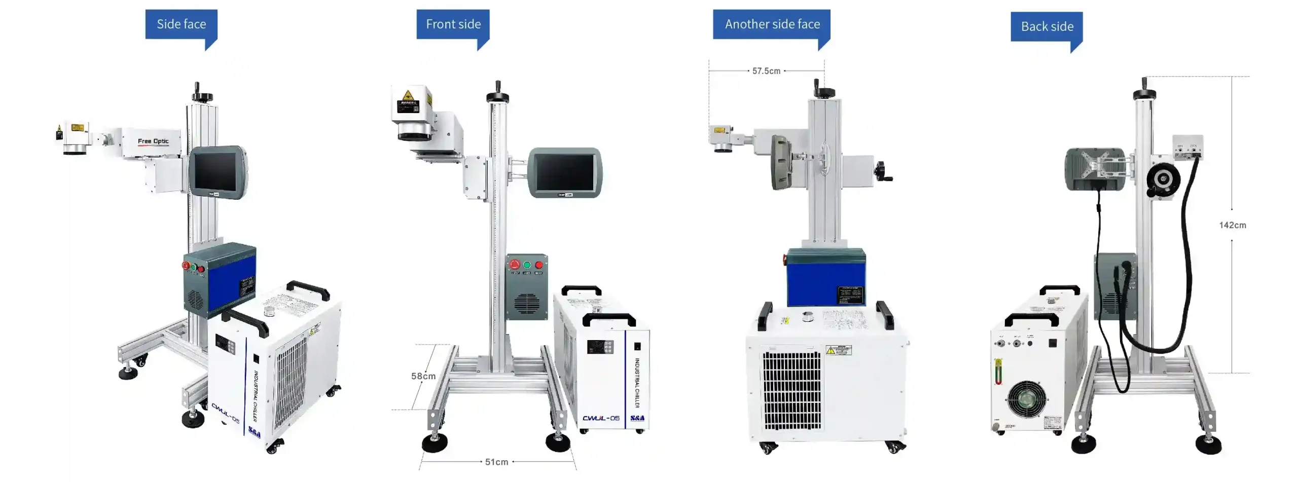 Flying UV Laser Marking Machine
