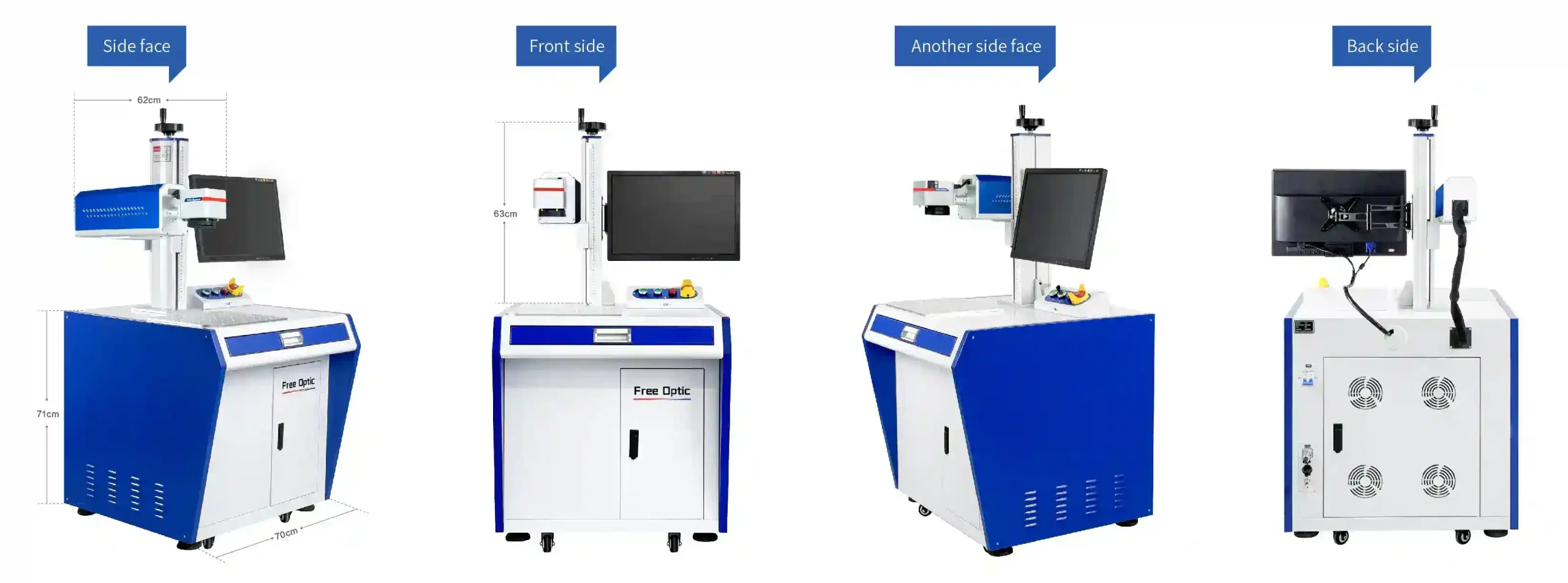 Glass Engraving Laser Marking Machine