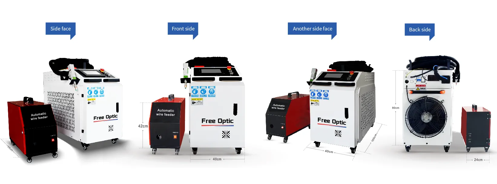 Ease of Operation: Handheld laser welders are user-friendly and require less training compared to traditional welding methods. Operators can quickly learn to use the machine effectively. High Welding Quality: The welds produced are smooth and aesthetically pleasing, often requiring no secondary processing. This results in significant time and labor savings. Portability: These machines are compact and lightweight, making them highly portable and ideal for on-site welding or working with large, immobile parts. Versatility: Handheld laser welders are compatible with a wide range of materials, including stainless steel, aluminum, carbon steel, and copper, providing flexibility for various applications.