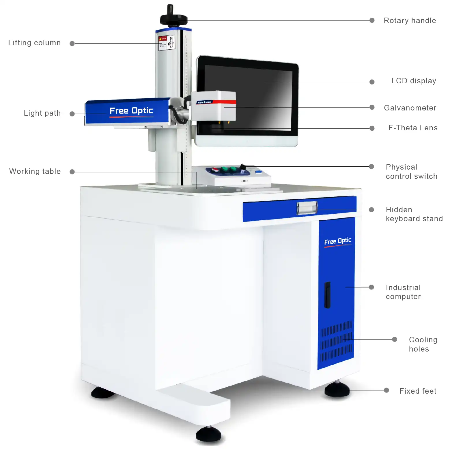 High Power Fiber Laser Marking Machines