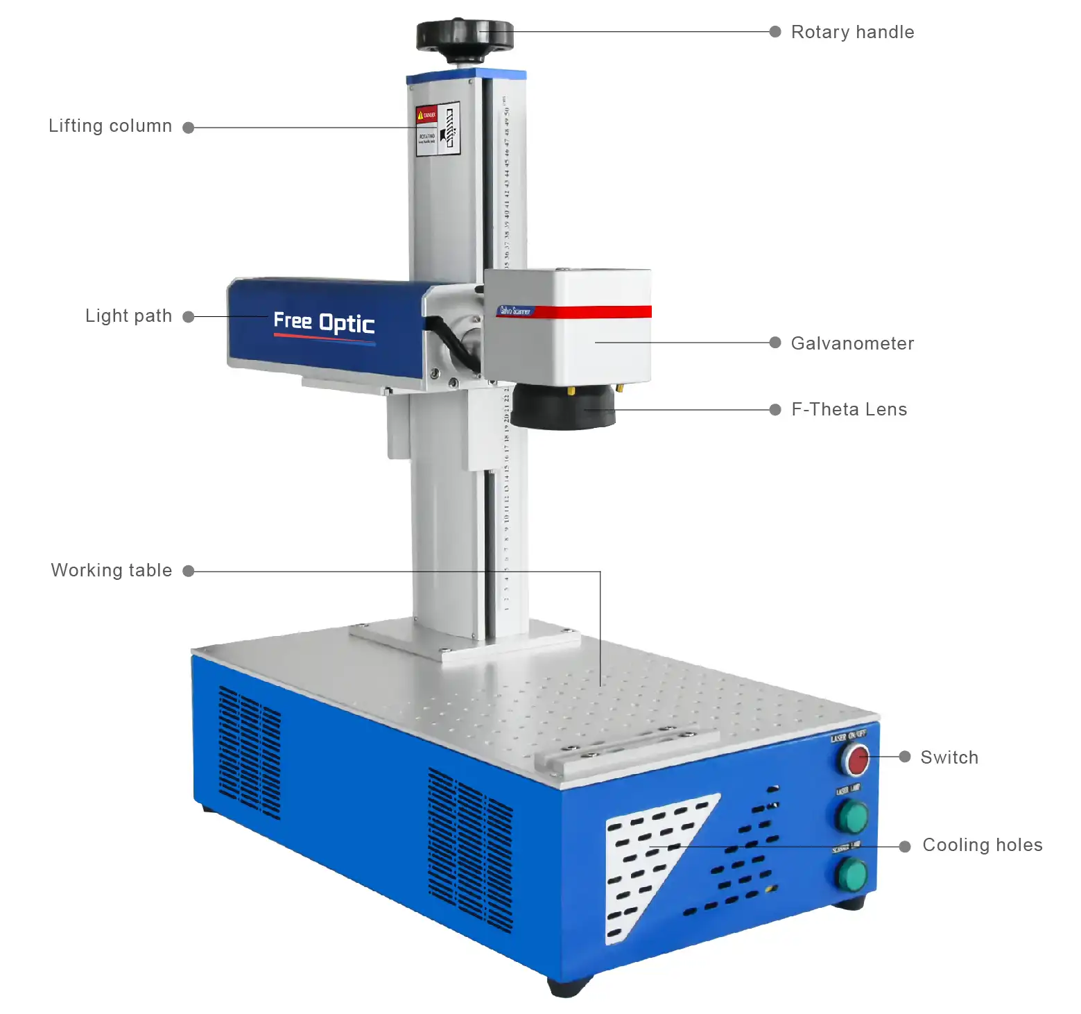 Mini Fiber Laser Marking Machine