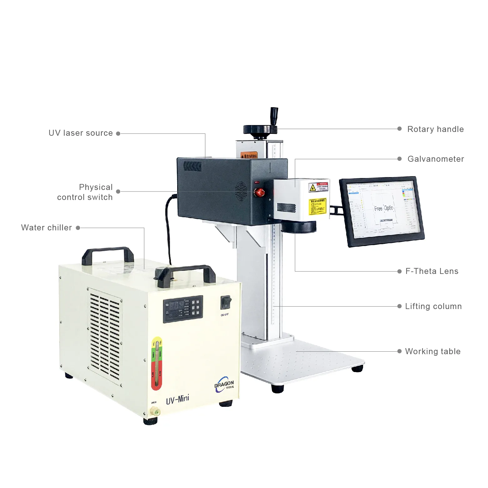 Portable UV Laser Marking Machine