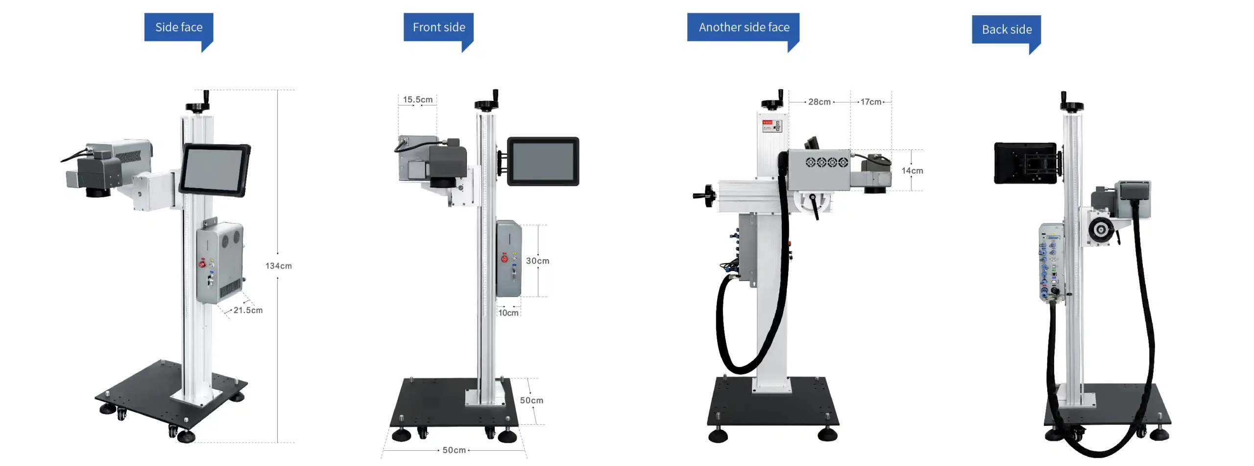 Online Production UV Laser Marking Machine