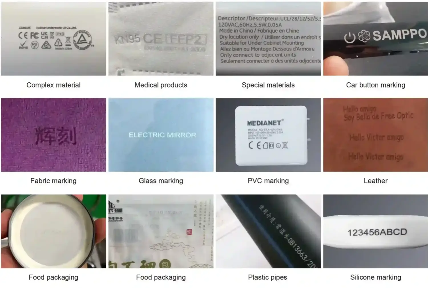 Online Production UV Laser Marking Machine