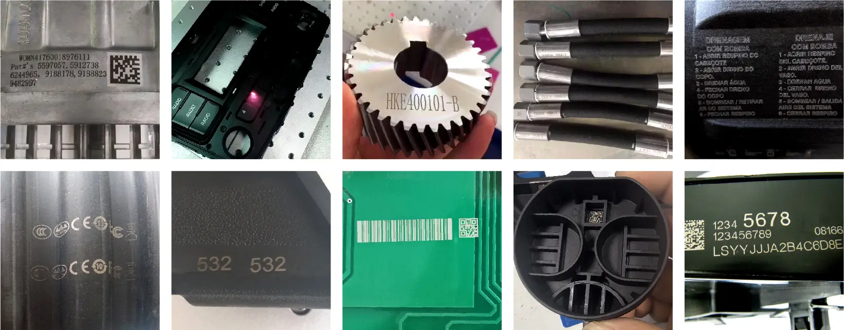 Automotive Industry Marking Sample